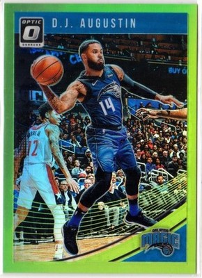 2018-19 Panini Donruss Optic Lime Green Prizm /149 DJ Augustin #9
