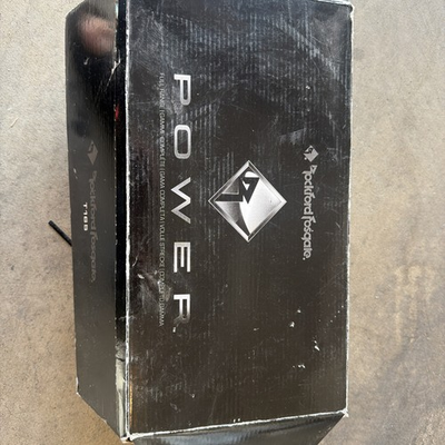 #ad 2x Rockford Fosgate T165 Power 70W RMS 140W Peak 6.5quot; 2 Way Full Range Speakers $160.00