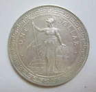 England, $1, Trade Dollar, Trade Dollar, 1900, Silver, VF/XF (4546)
