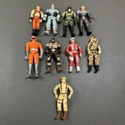 Vintage 90s Action Figure Lot Of 9 Assorted Toys - GI Joe / Star Wars / PowerBot