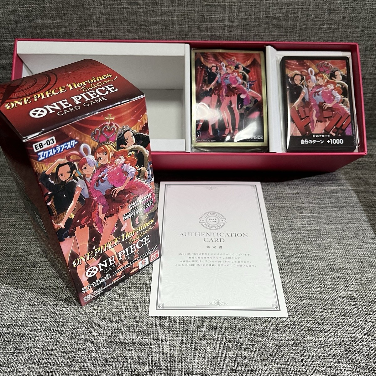 ONE PIECE Card Game Heroines Edition Special Set Japanese PREMIUM