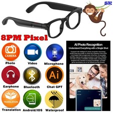 AI Glasses Smart glasses for drivers,anti-blue light Bluetooth sunglasses Popula
