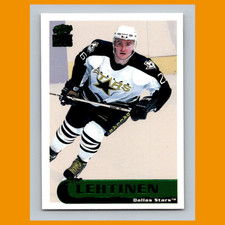 Jere Lehtinen #74 1999-00 Pacific Paramount Emerald Dallas Stars Hockey Card NHL