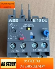 ABB Electronic Overload Relay E16DU-6.3 E16DU6.3 ;10093221 US Free TAX