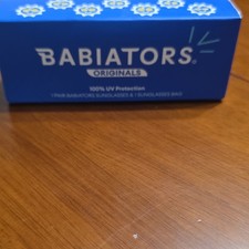 Babiators Originals Navigator Sunglasses Blue Frame Smoke Lenses 0-2
