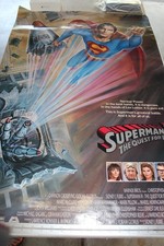 ROLLED SUPERMAN 4: THE QUEST FOR PEACE 1987 MOVIE POSTER 27x41 CHRISTOPHER REEVE