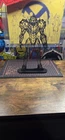 3d Printed Metroid Inspired Desk Display/black Light Paint Activated 