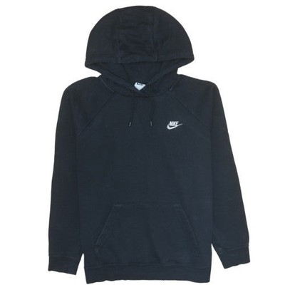 Nike Damen Pullover Hoodie schwarz Größe L Baumwollmischung Freizeit