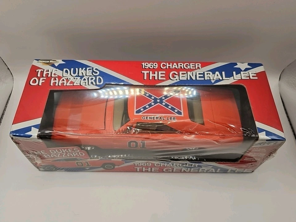 ERTL The Dukes of Hazard 1/25 General Lee Die-cast 2002 Highly Collectible #7967 - Image 2 of 4