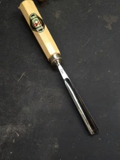 Minty Two Cherries Wood Carving Gouge 6 Sweep 12 mm