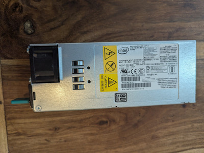 Intel Server Power supply PWS 750W 80 Plus Platinium - DPS-750XB A