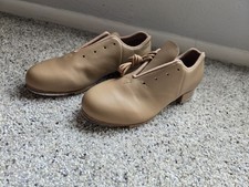 Bloch Shockwave 3 Kids Tap Shoes Beige NIB
