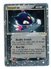 2003 Pokemon Card Sneasel EX 103/109 EX Ruby & Sapphire NM