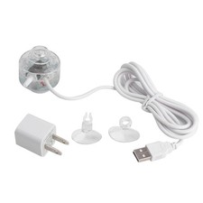 4.7 Inch Aquarium Bubble Light with Suction Cup Decor Lamp Colorful Gradient ...