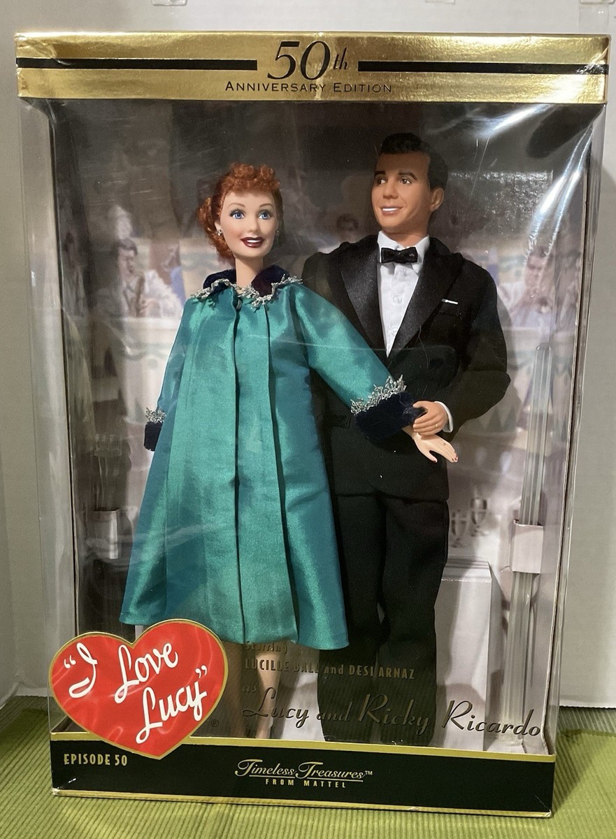 バービー　I Love Lucy ルーシー&リッキー　2体セット　レア Lucy & Ricky 50th Anniversary Giftset 2001 Barbie Doll for sale