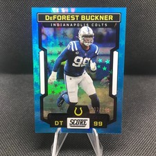 2023 Score Football DeForest Buckner #14 STARS Parallel /299 Indianapolis Colts 