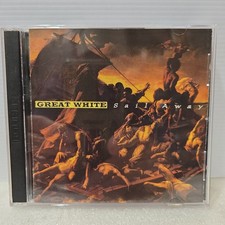 GREAT WHITE - Sail Away Album/Anaheim Live -2 CD Set, 1994, Excellent Condition!