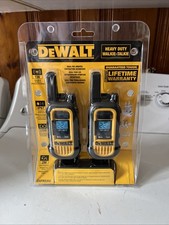 NEW DEWALT DXFRS300 1 Watt Heavy Duty Walkie Talkies DXFRS-300 Free Shipping