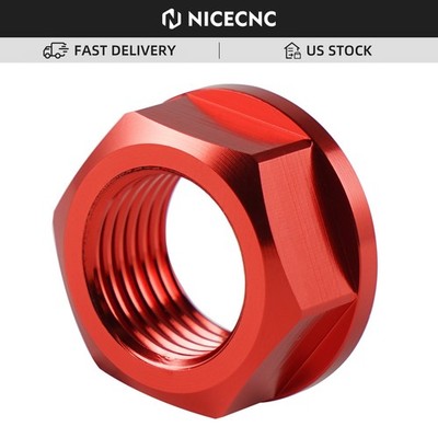 M16XP1.5 Front Axle Shaft Lock Nut Bolt For Honda CR125R CR250R CRF250R CRF450R