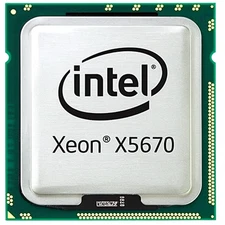 Intel Xeon X5670 2.93GHz 6-Core LGA1366 CPU SLBV7 12MB Cache 6.4GT/s VT-x