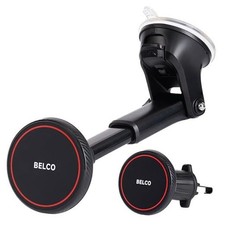 Magnetic Phone Holder for Car   Suction Cup Phone Mount with Adjustable