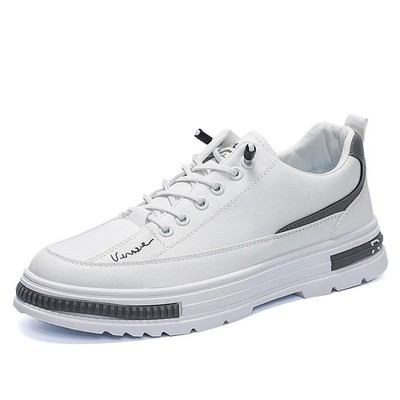 Thick Soled Loafers Men's Casual Sports Board Shoes Driving Walking Single Boots
