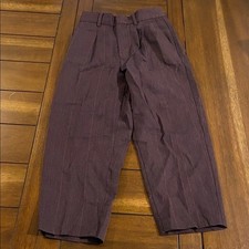 90s Reniew Branded Children's Dress Pants Maroon Size 6 Regular