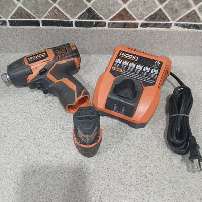 #ad RIDGID TOOLS R82230 P04023572 Charger R86049 amp; BATTERY RB2049 ALL TESTED PICS $89.95