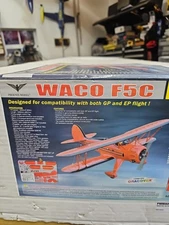 1:5 3/4 Waco F5C GP EP Gas ARF 63" PMMA0390 RC Airplane Get before Xmas