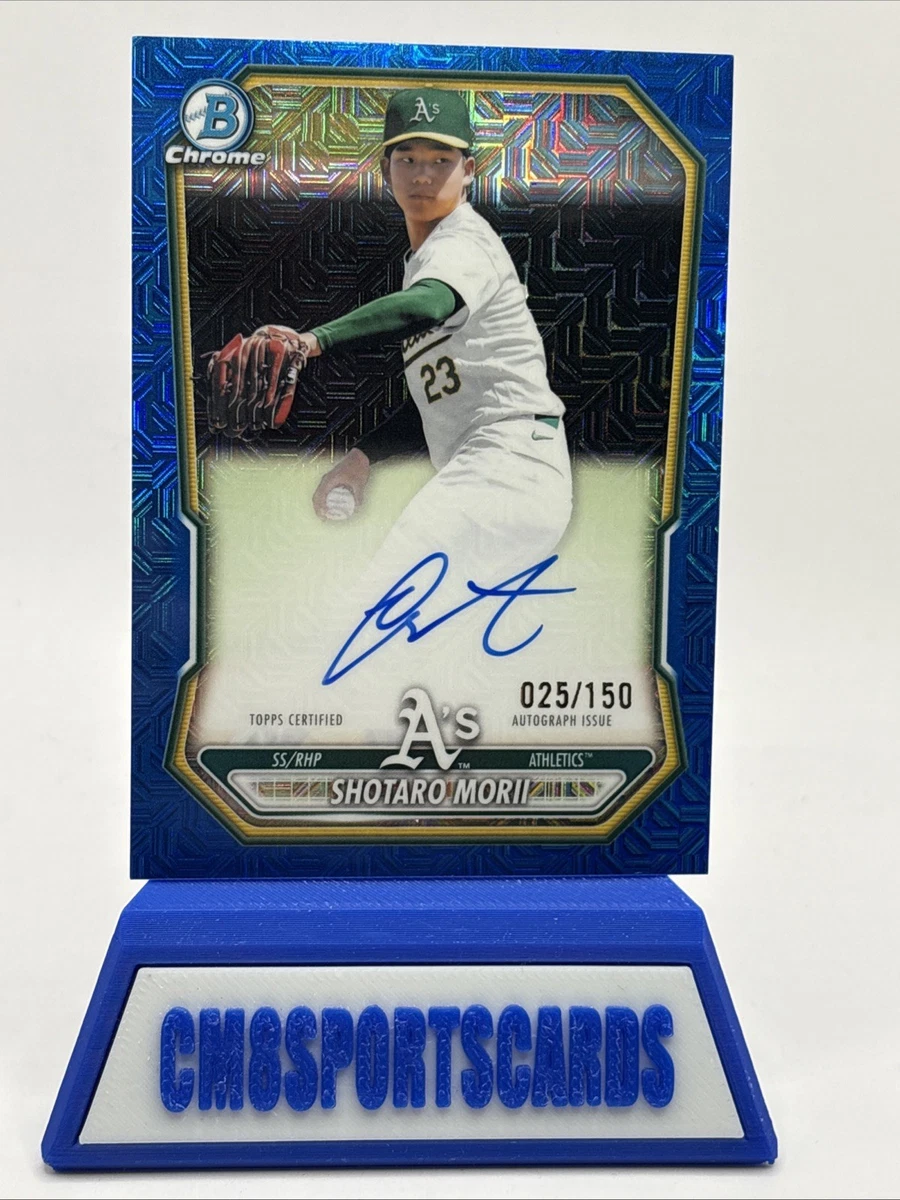 Bowman Oakland Athletics Baseball Autographed Sports Trading Cards