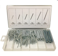 555pc Cotter Pins Split Hub Shaft Splitpins Nuts Bike Fixings assorted Set UK