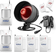 KERUI Standalone Home Office Shop Security Alarm System Kit Wireless Loud Siren