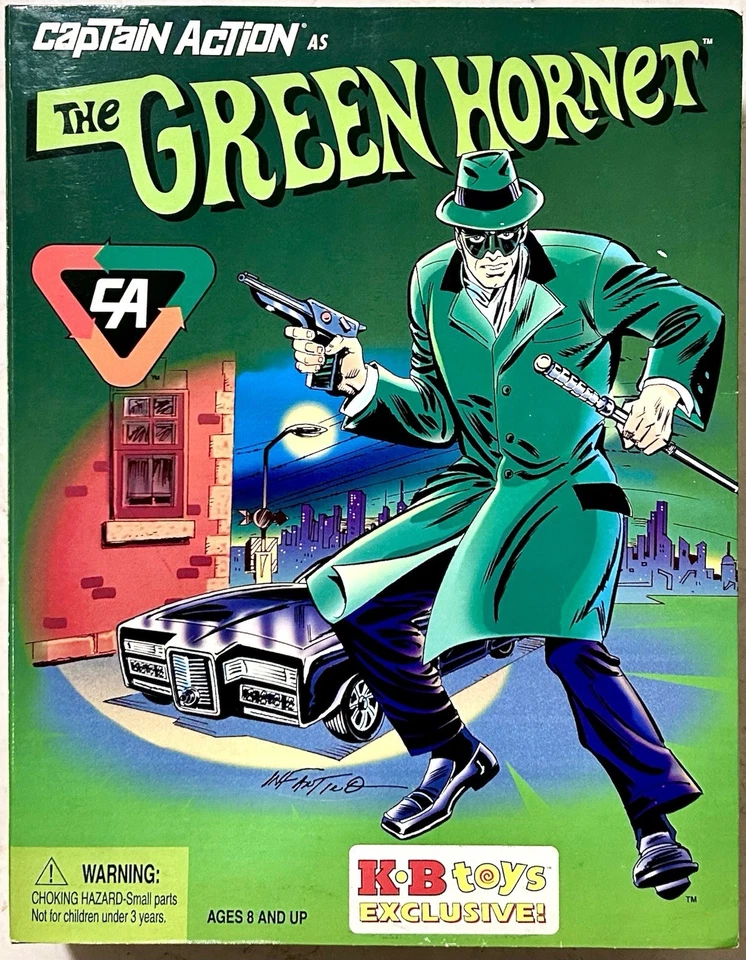 ¡OFERTA RETRO GREEN HORNET! Captain Action 1998 reedición y HC AUTO Van Williams 1990 Foto 3 de 4