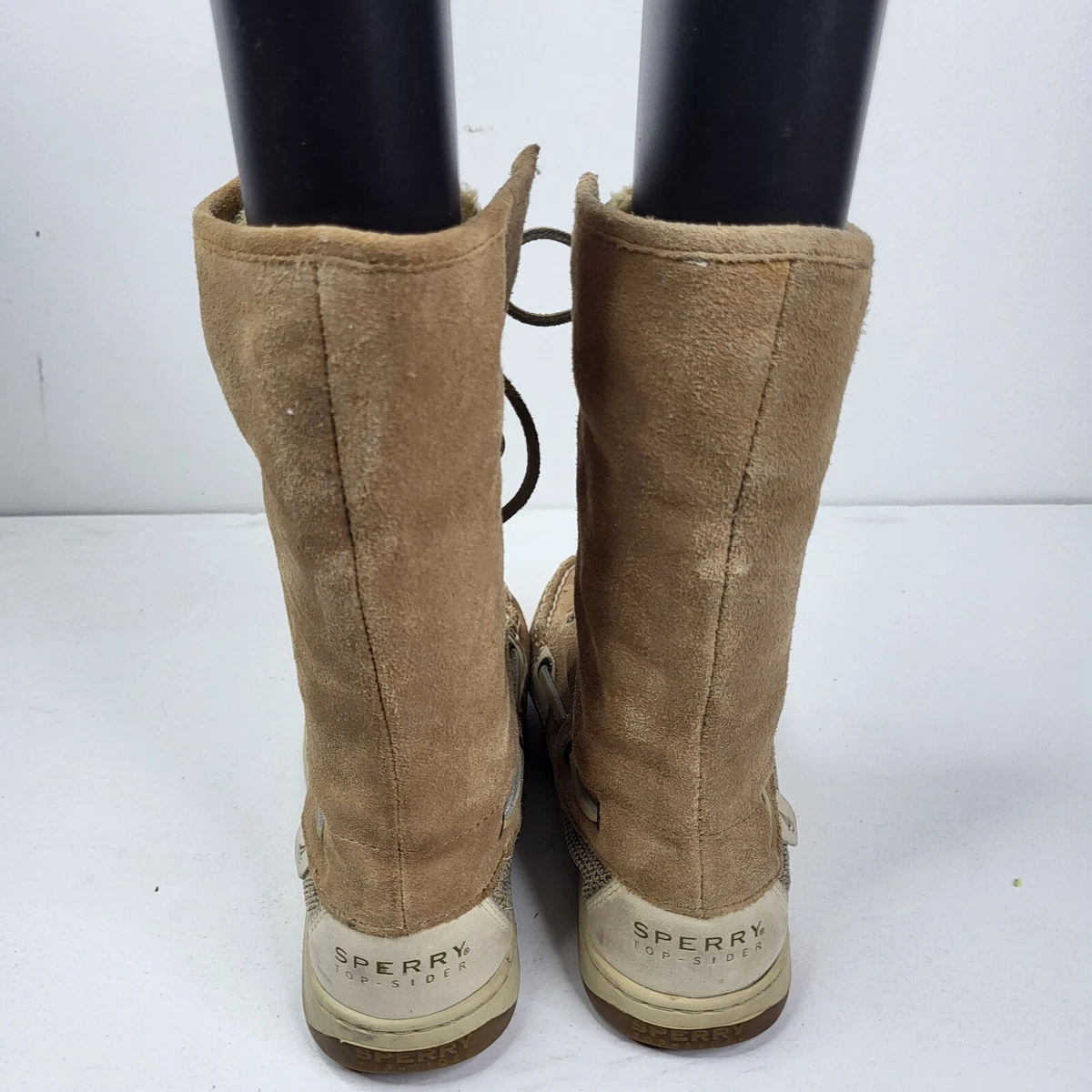 Sperry side lace best sale boots