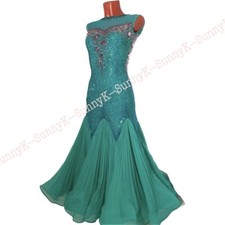 jz Handmade Dance Dress/Ballroom dance dress smooth Waltz Tango Foxtrot