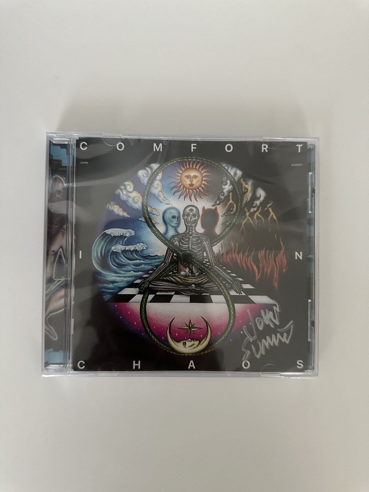 JOHN SUMMIT Comfort in Chaos SIGNED CD  🆕 🎙️IN HAND SHIPS ASAP