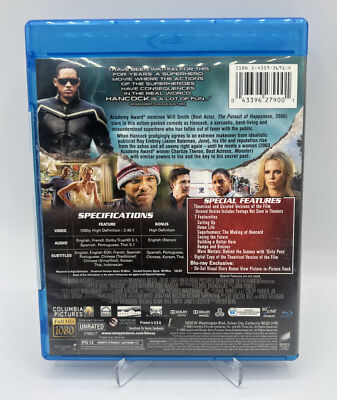 Hancock (Unrated Special Edition) [Blu-ray] 43396279001| eBay