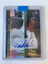 2021 Panini Chronicles Black #17 Daulton Varsho RC Auto Arizona
