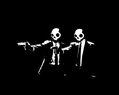 Pulp fiction  skull candy  Stickers skate graphic  Vinyl Decal Car Wall Massive