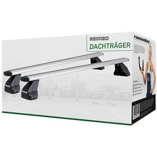 Für Peugeot 208 Fliessheck Menabo Omega Plus - Dachträger - Aluminium - Top