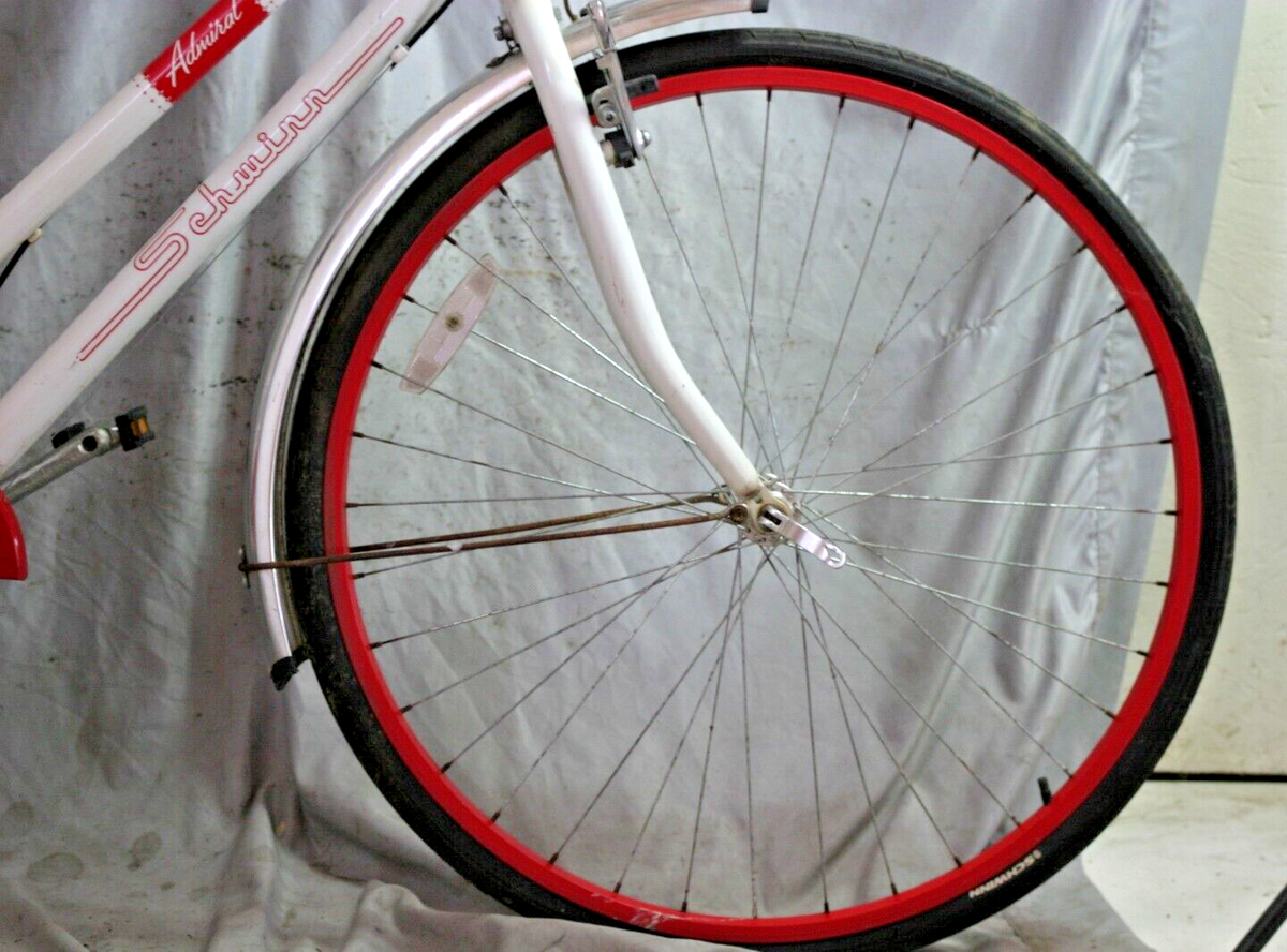 2010 Schwinn Admiral Cruiser Bike Small Speed Steel Shimano USA  Shipper!