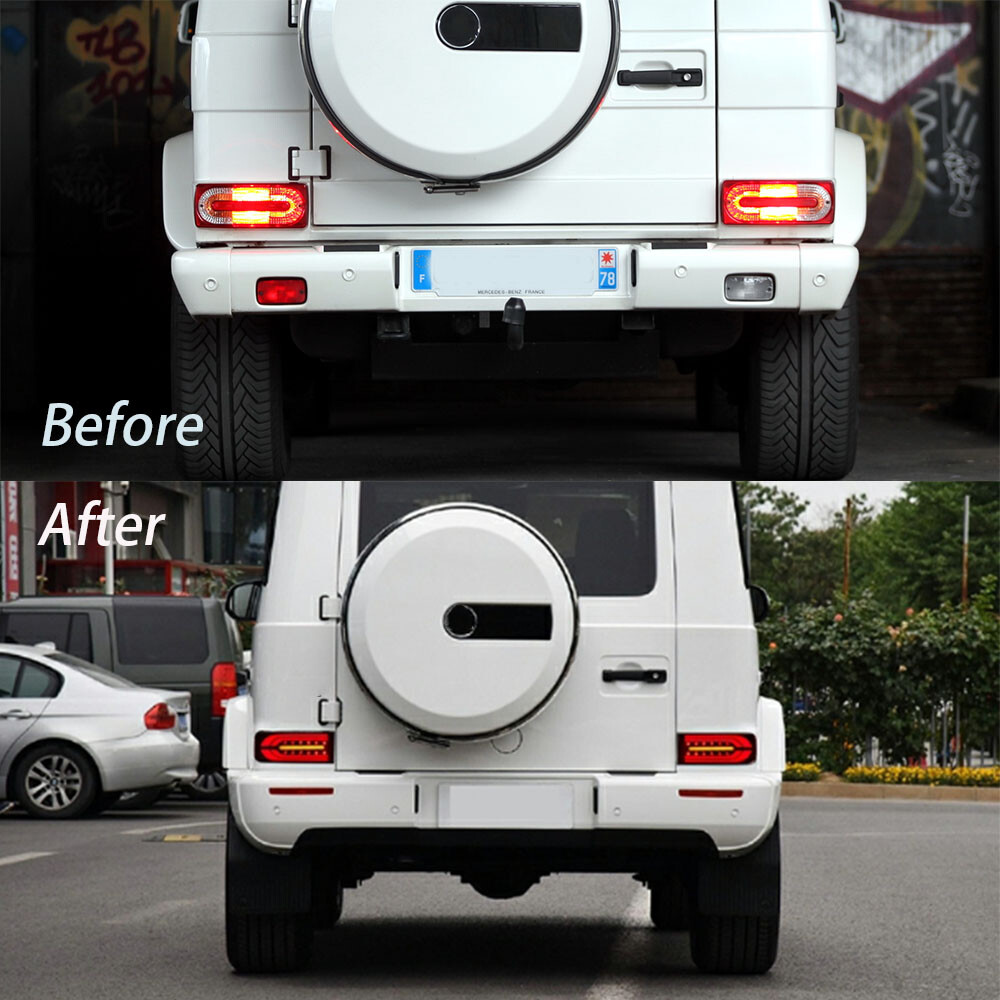 LED Tail Light Signal for 99-18 Mercedes Benz W463 G-Wagon G63 G550 New Style US