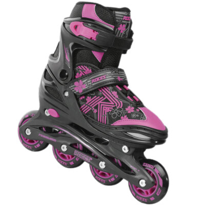 Roces Jokey Inline Skates Kinder-Inlineskates Fitnessskates Skating Schwarz Pink