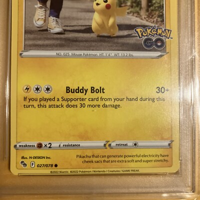 Basic 2022 Pokemon #027 PIKACHU HP60 | eBay