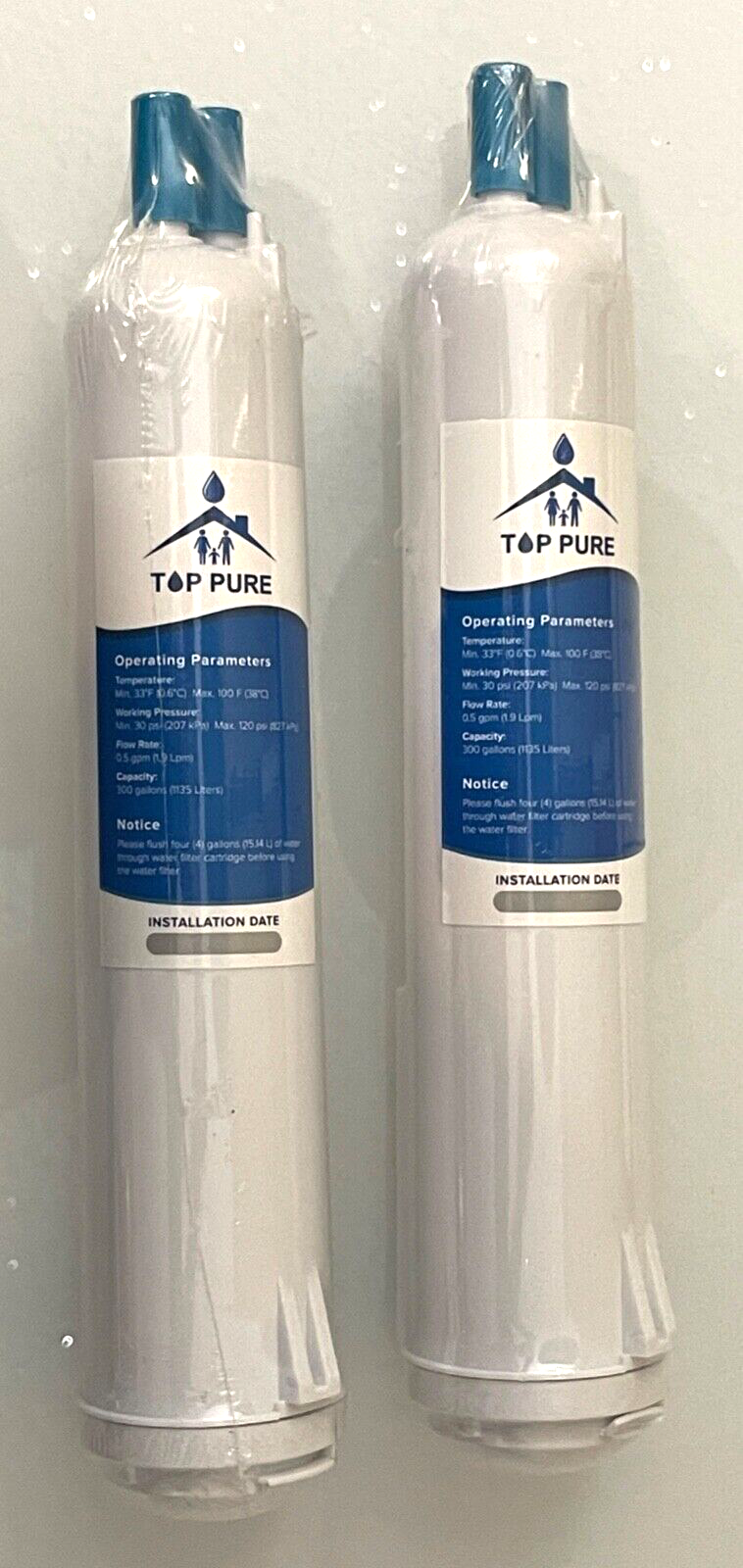 TAP PURE Refrigerator Water Filter for Kenmore New Sealed, 300 gallon 2