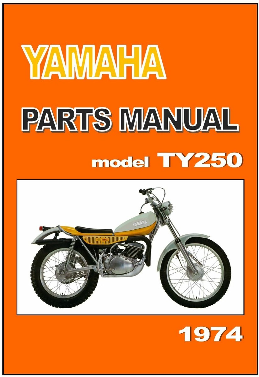 ヤマハ　TY125 TY250用サービスマニュアルです。 ヤマハ サービスマニュアル TY250 GEAR(YAMAHA) Y’S TY250スコティッシュ