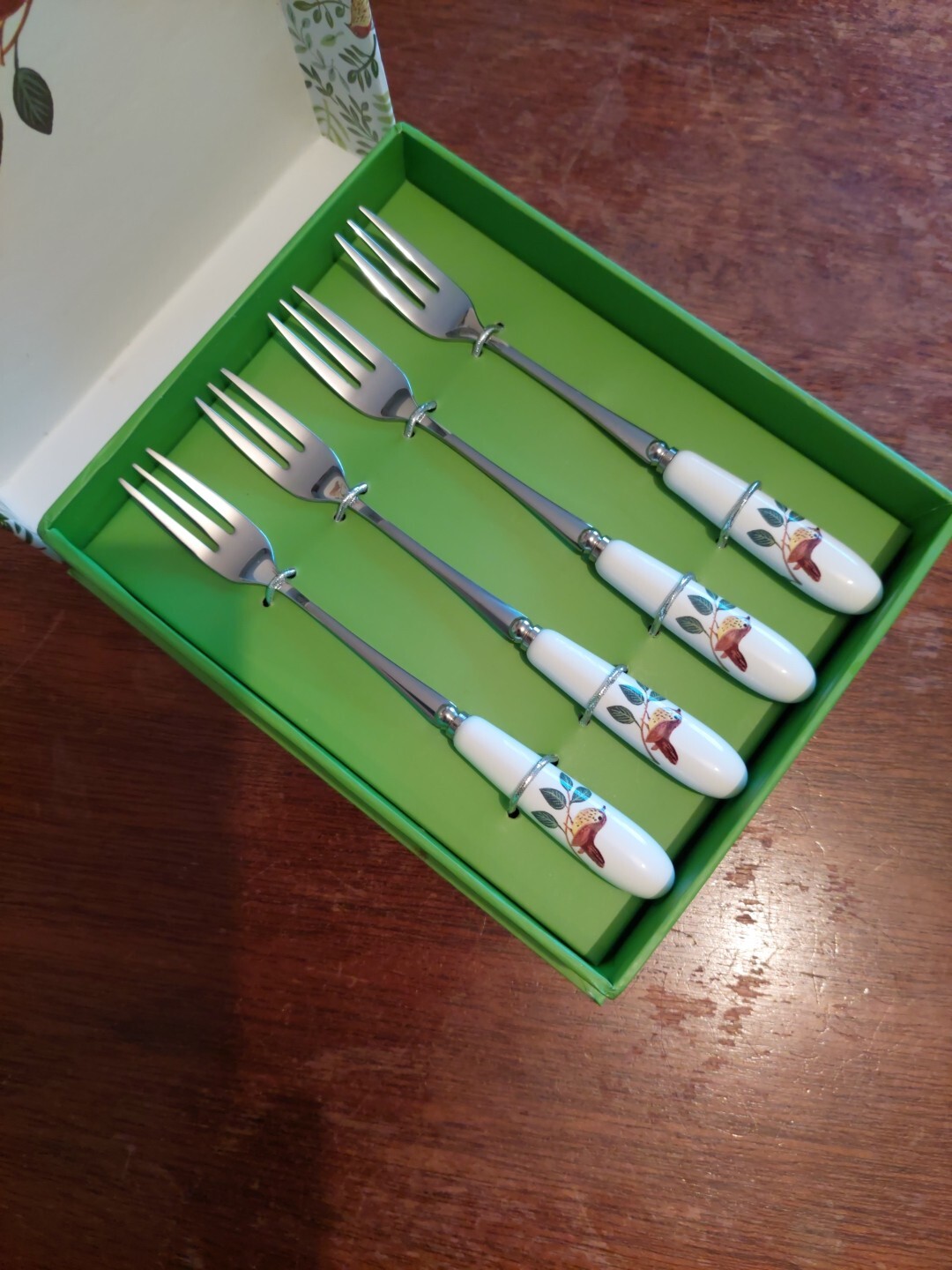 Portmeirion Enchanted Tree Set of 4 Pastry Forks eBay