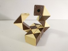 Original Vintage Rubik's Snake Puzzle Toy 1980s Hungary