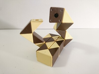 Original Vintage Rubik's Snake Puzzle Spielzeug 80er Jahre Ungarn