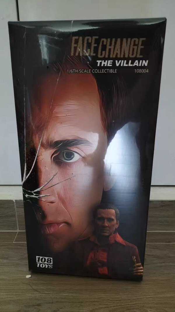 New 108 Toys 1/6 Face Off Figure! Face Change The Villain Cage